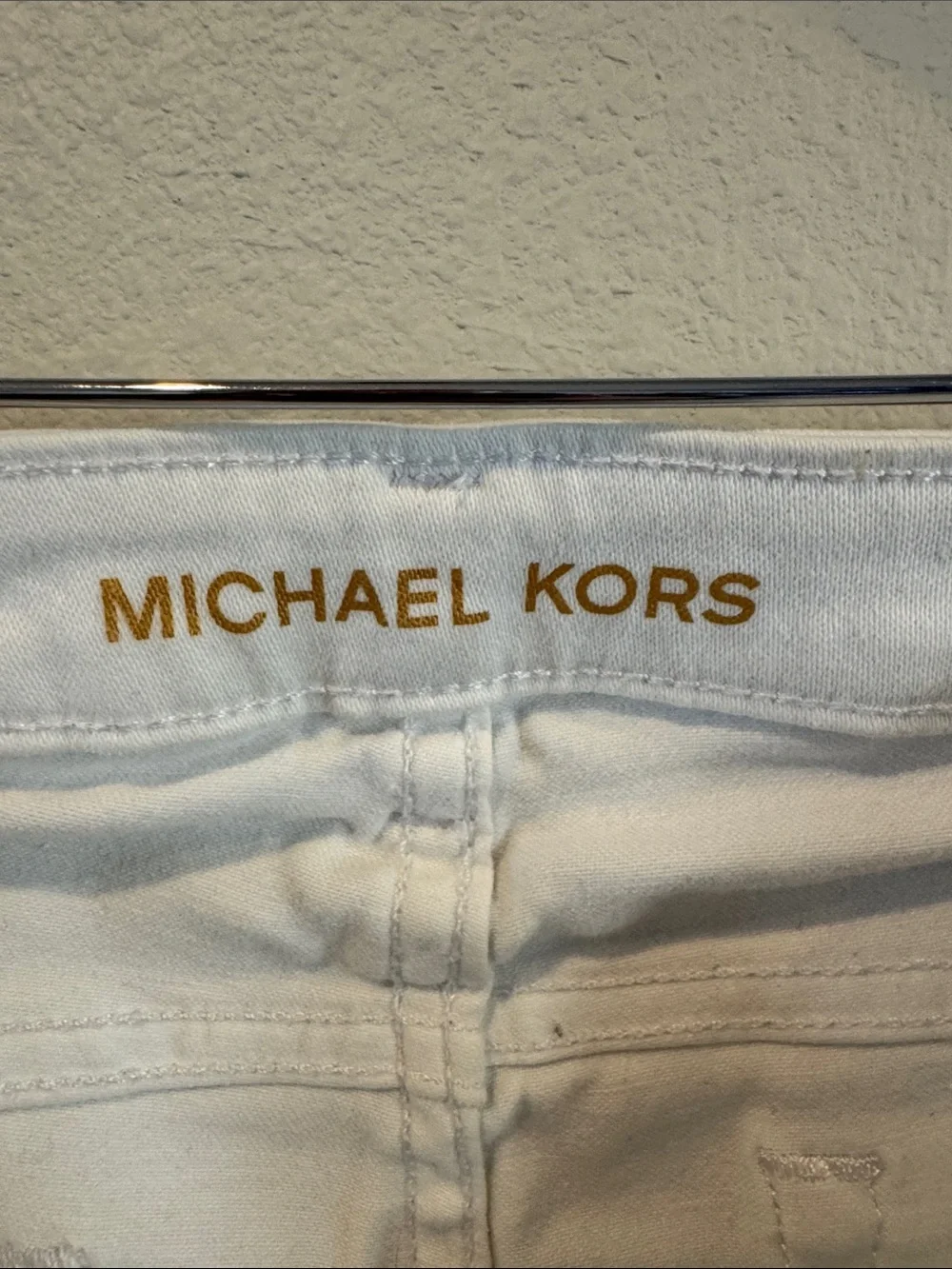 Michael Kors slim white